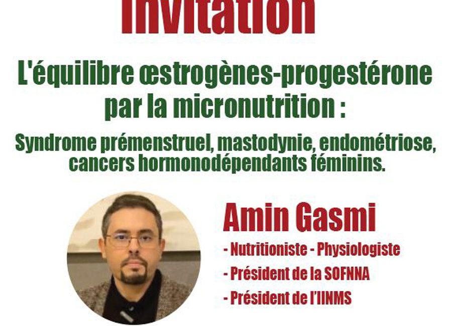 AMMF - Formation "L’équilibre œstrogènes-progestérone par la micronutrition"
